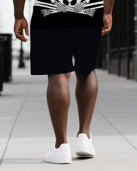 Big & Tall Skull Two-piece Set for big men view 3