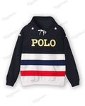 Big & Tall Colorblock Hoodie Sweatpants Set for big men view 3