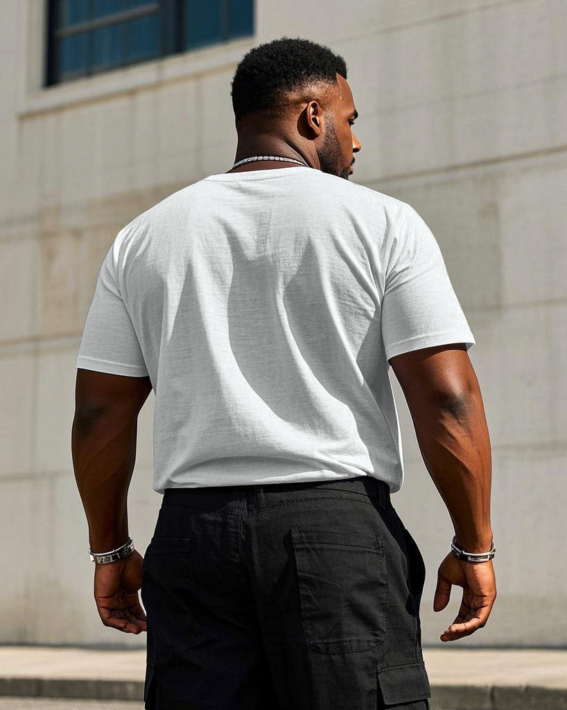 Big & Tall Graphic Streetwear Jeans for big men view 2