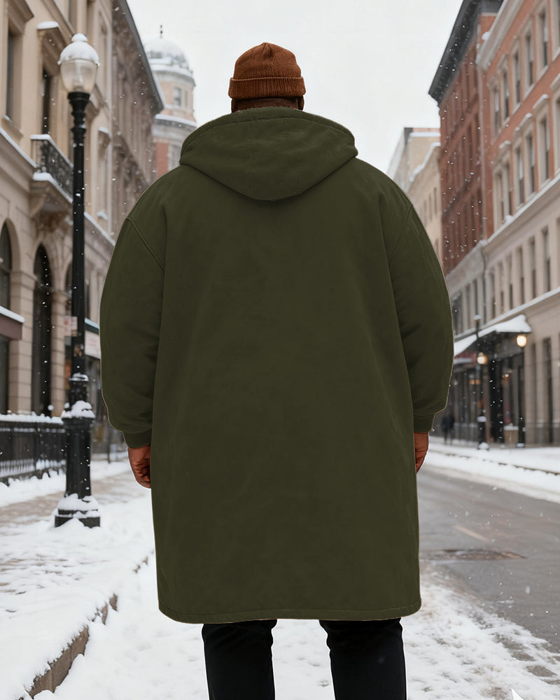 Big & Tall Solid Color Hoodie for big men view 14