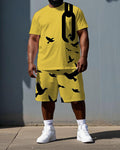 Big & Tall Graphic Two-piece Set for big men view 1