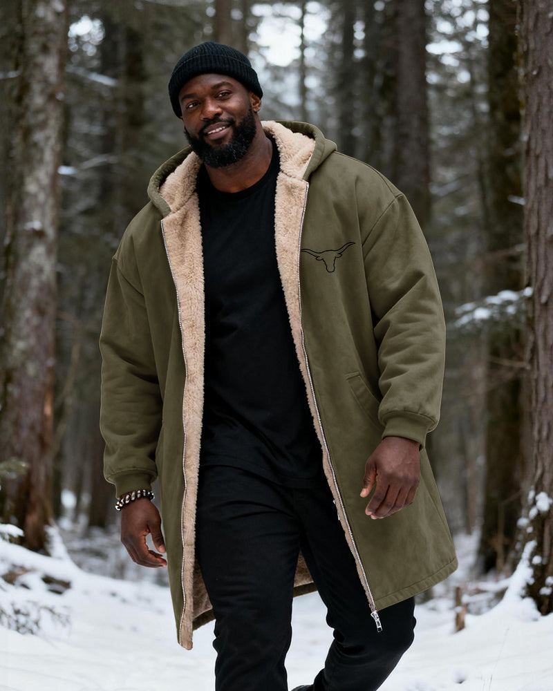 Big & Tall Graphic Hoodie for big men view 5