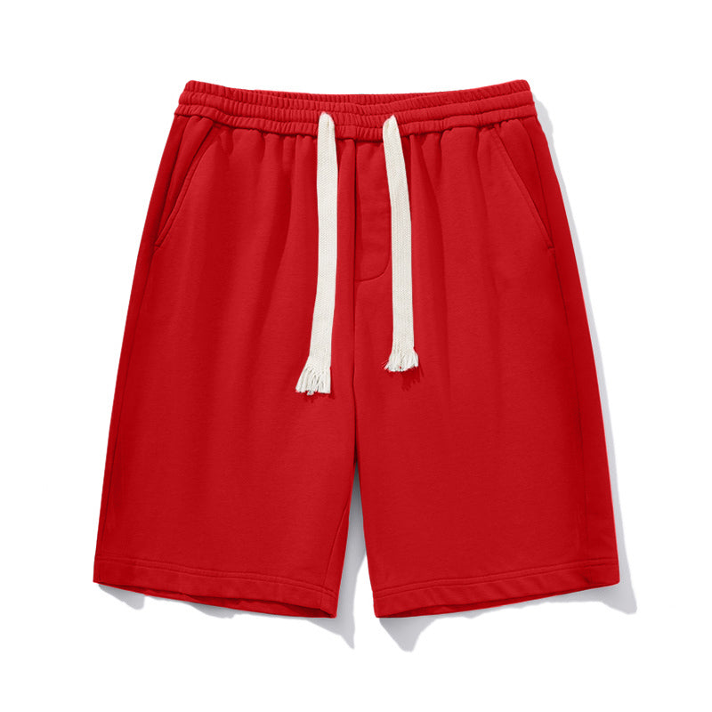 Big & Tall Solid Color Streetwear Athletic Shorts for big men view 1