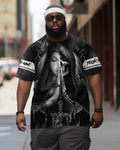 Big & Tall Skull T-Shirt for big men