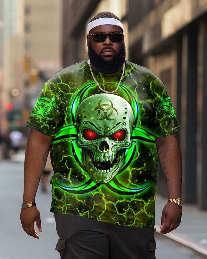 Big & Tall Skull T-Shirt for big men