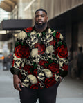 Big & Tall Graphic Skull Jeans for big men