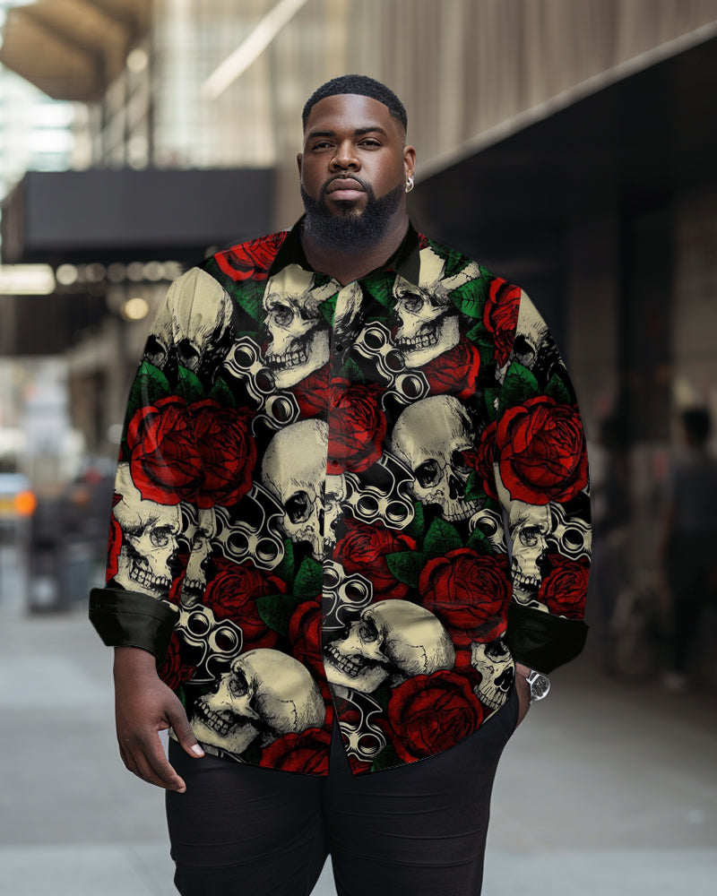 Big & Tall Graphic Skull Jeans for big men