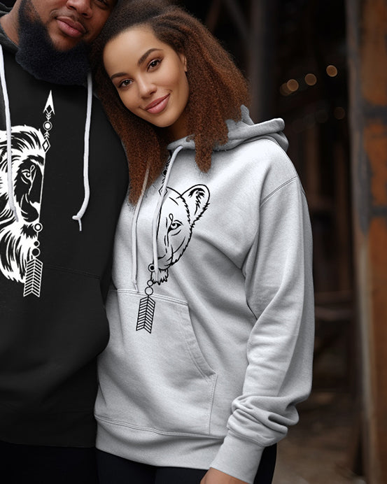 Big & Tall Graphic Hoodie Sweatpants Set for big men view 3