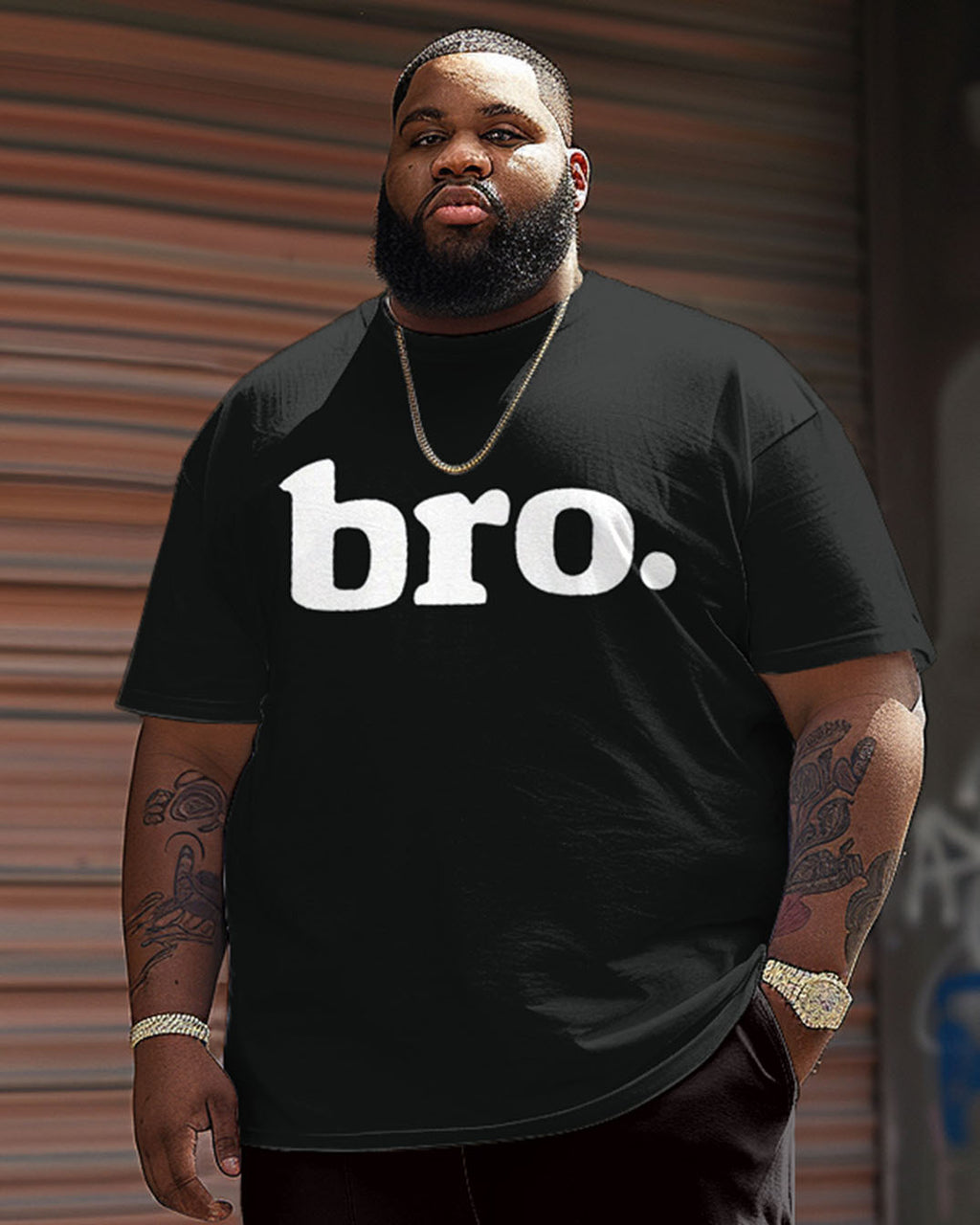 Big & Tall Graphic Athletic T-Shirt for big men view 2