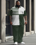 Big & Tall Colorblock Business Casual Jeans for big men view 1