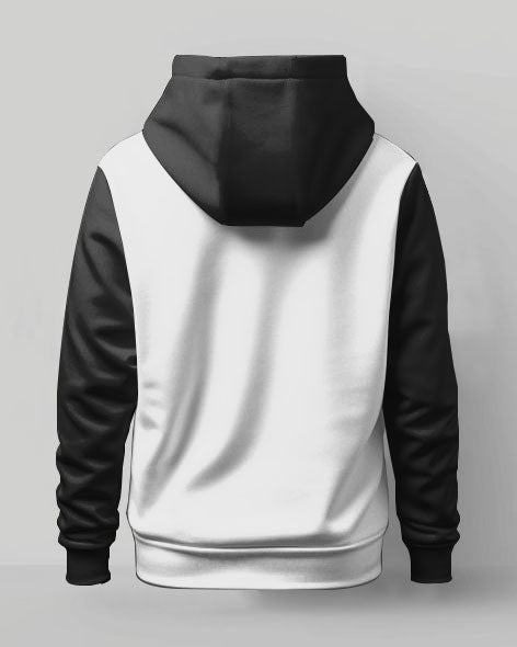 Big & Tall Colorblock Geometric Graphic Hoodie for big men view 2