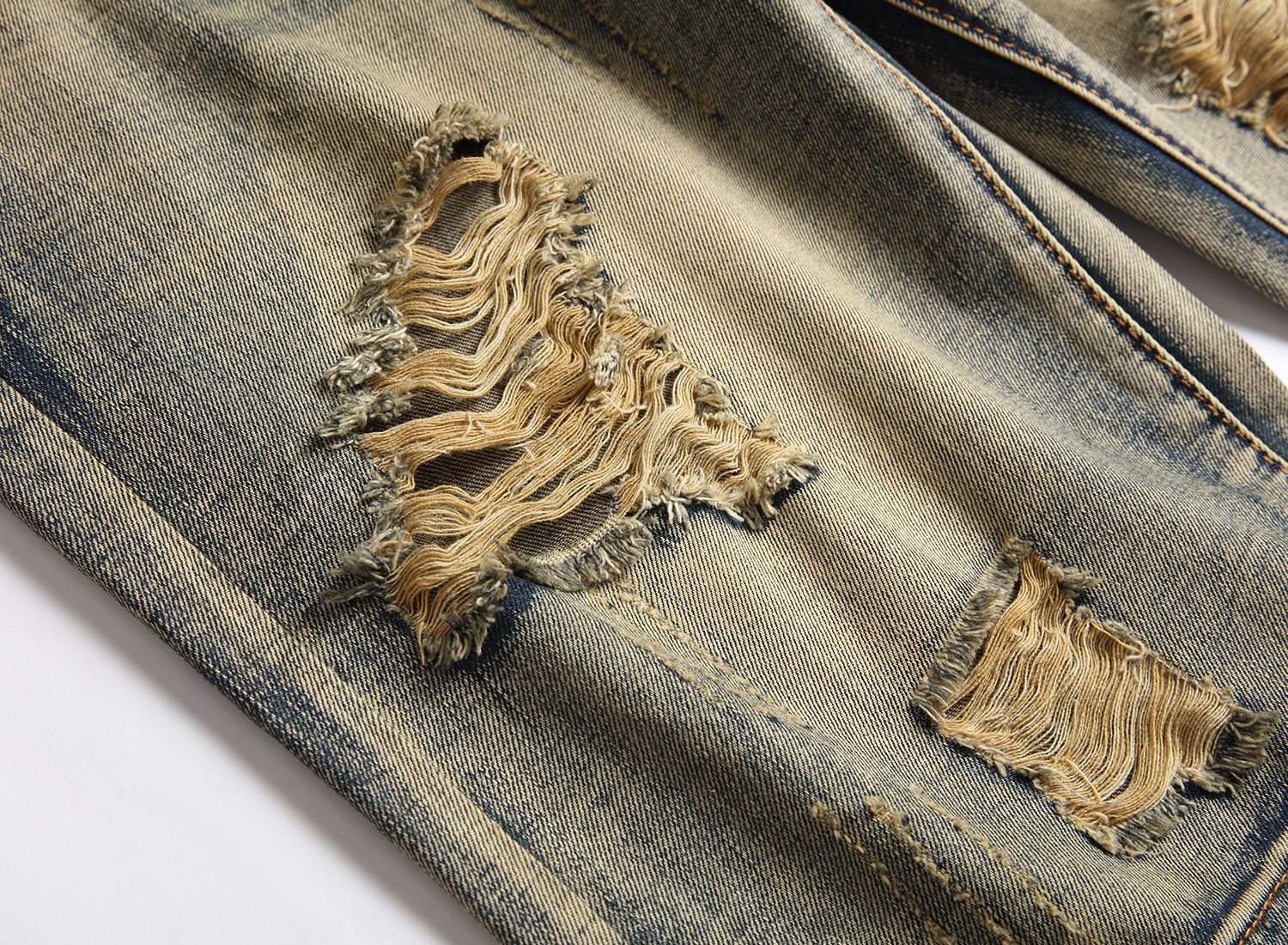 Big & Tall Denim Graffiti Streetwear Jeans for big men view 5