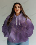 Big & Tall Gradient Graphic Hoodie for big men