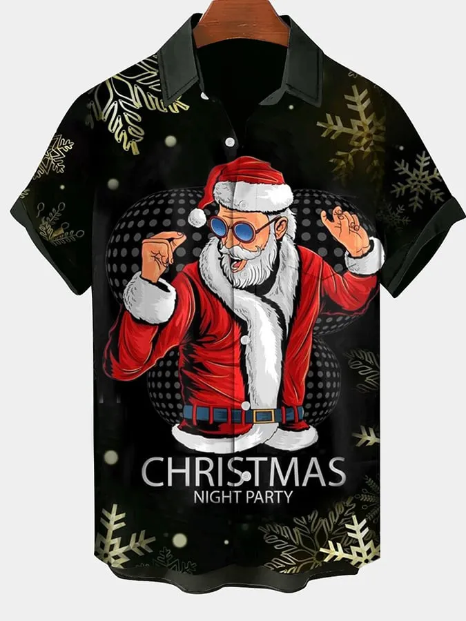Big & Tall Graphic Short Sleeve Shirt for big men view 2