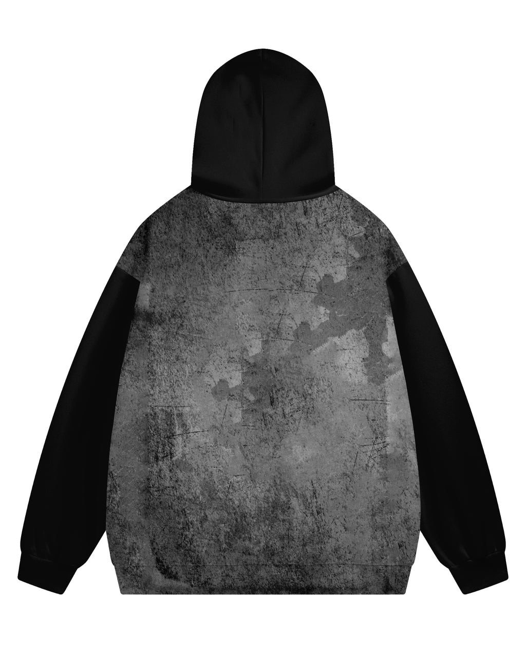 Big & Tall Colorblock Streetwear Hoodie for big men view 4