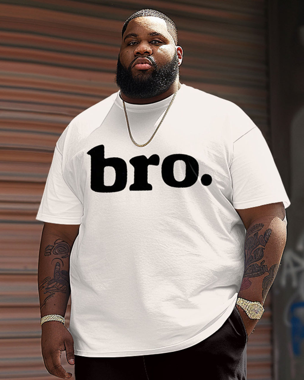 Big & Tall Graphic Athletic T-Shirt for big men view 1