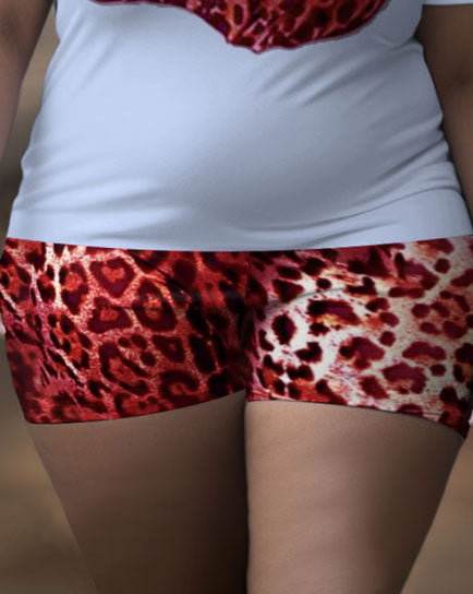 Big & Tall Graphic Graffiti Two-piece Set for big men view 3