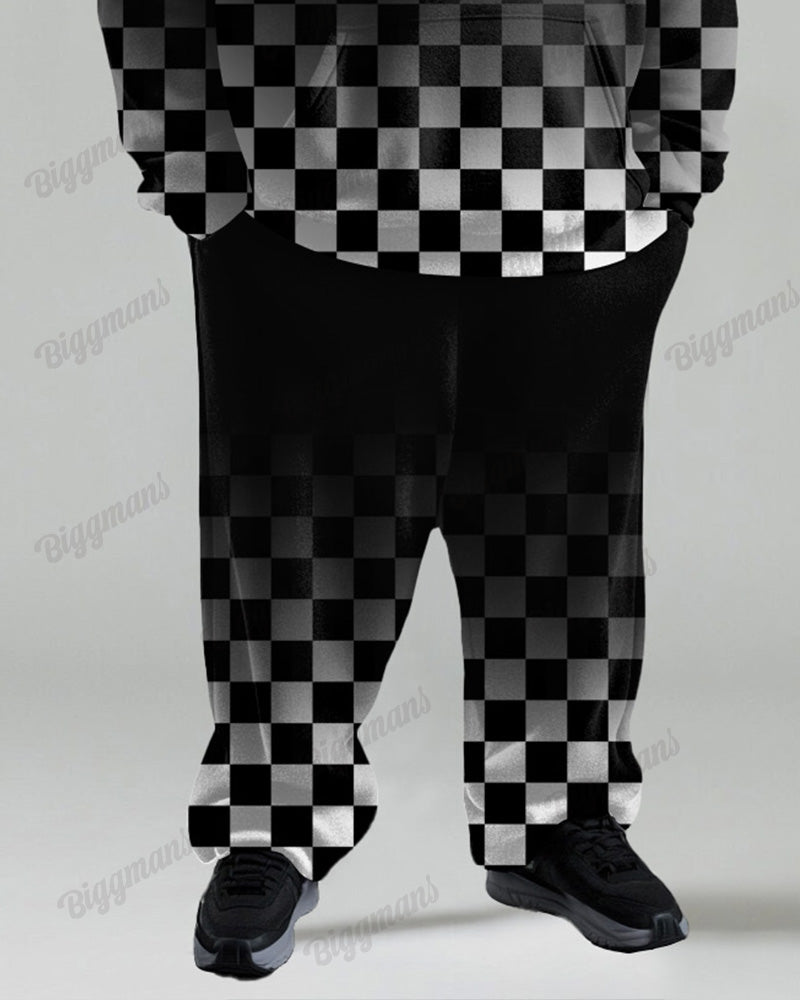 Big & Tall Gradient Graphic Hoodie for big men view 4