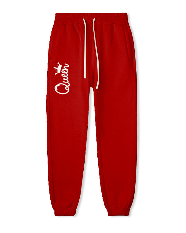 Big & Tall Red Graphic Hoodie Sweatpants Set for big men view 12