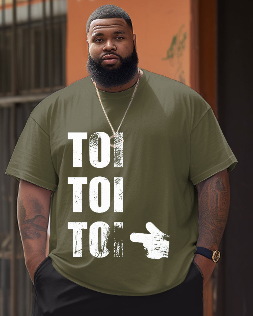 Big & Tall Graphic T-Shirt for big men view 3