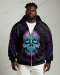 Big & Tall Skull Hoodie for big men