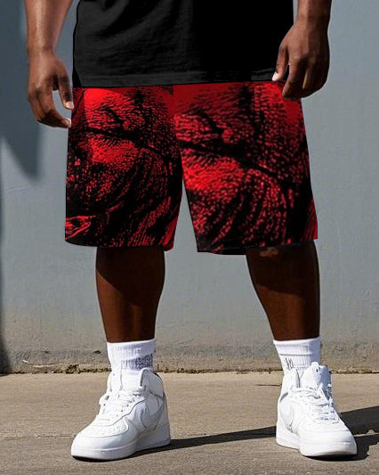 Big & Tall Skull Two-piece Set for big men view 3