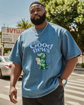 Big & Tall Denim T-Shirt for big men