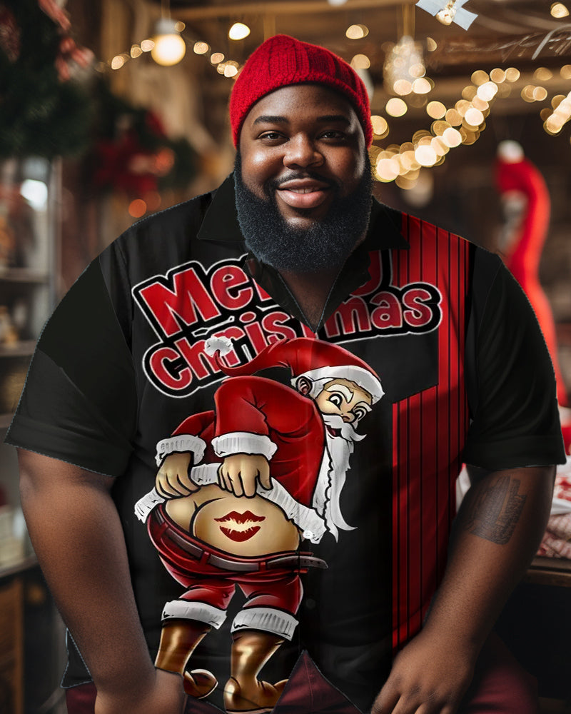 Big & Tall Graphic Short Sleeve Shirt for big men view 1