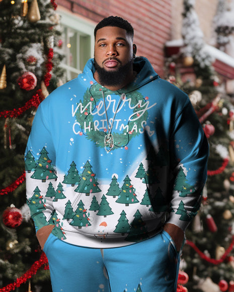 Big & Tall Skull Hoodie for big men view 2