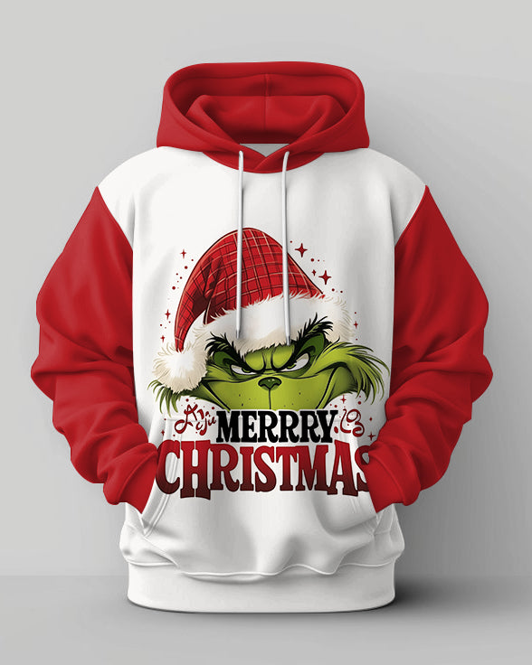 Big & Tall Green Streetwear Hoodie Sweatpants Set for big men view 2