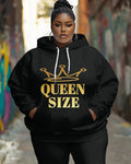 Big & Tall Graphic Hoodie for big men