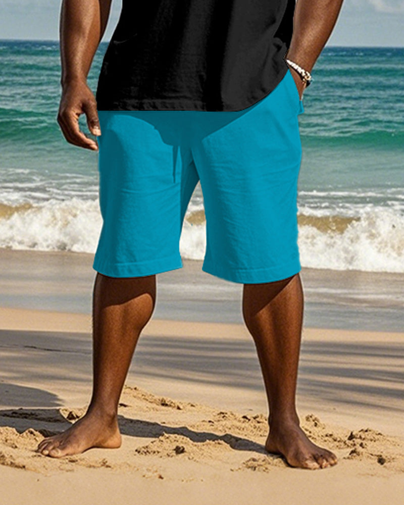 Big & Tall Graphic Two-piece Set for big men view 4