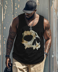 Big & Tall Graphic Streetwear Skull Men's Clothing for big men view 1
