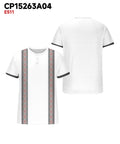 Big & Tall Gray Hawaiian Streetwear T-Shirt for big men view 3