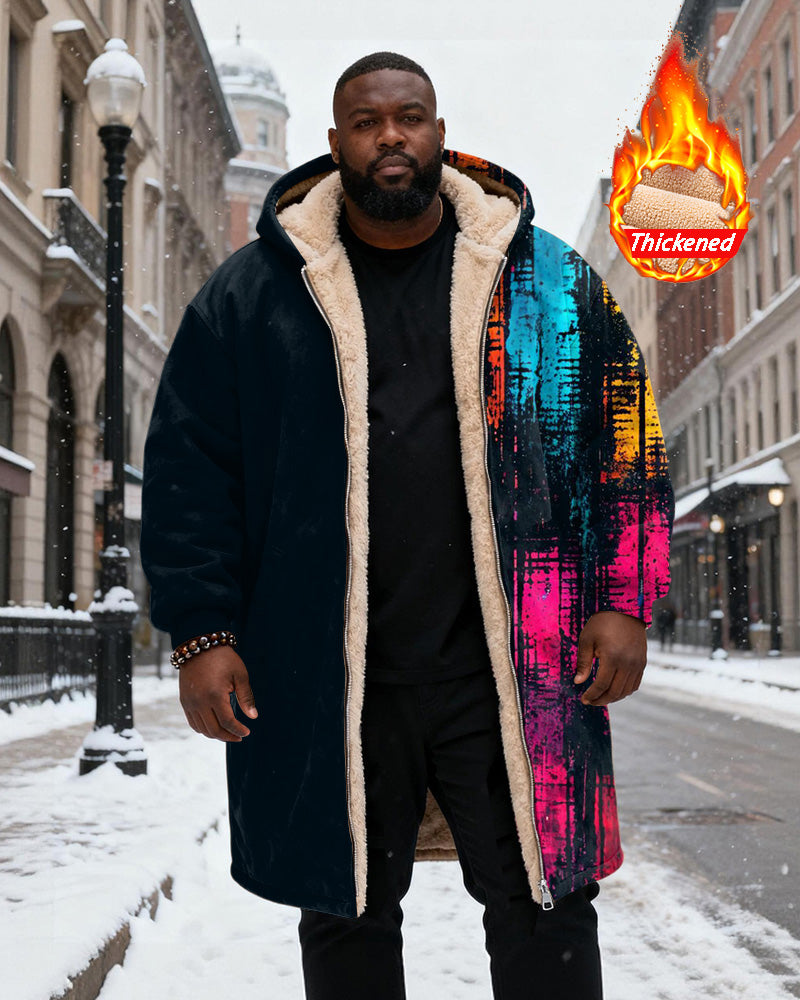 Big & Tall Graffiti Hoodie for big men view 1