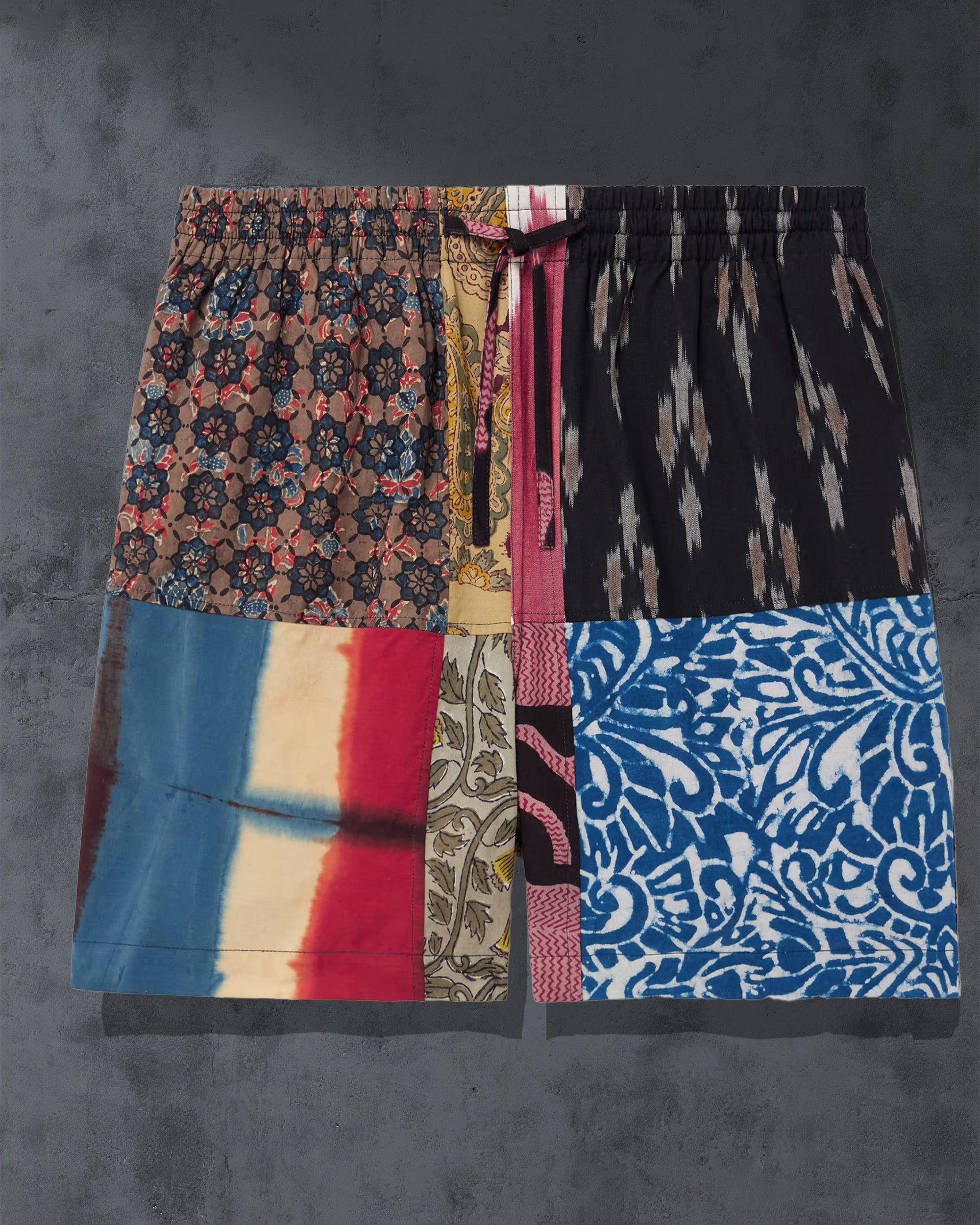 Big & Tall Gradient Graphic Streetwear Shorts for big men