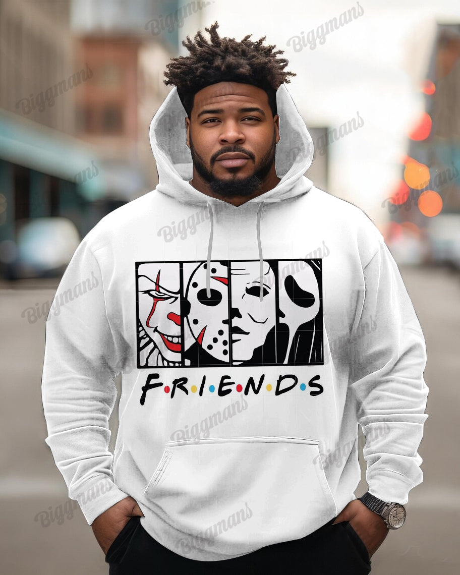 Big & Tall Streetwear Hoodie for big men
