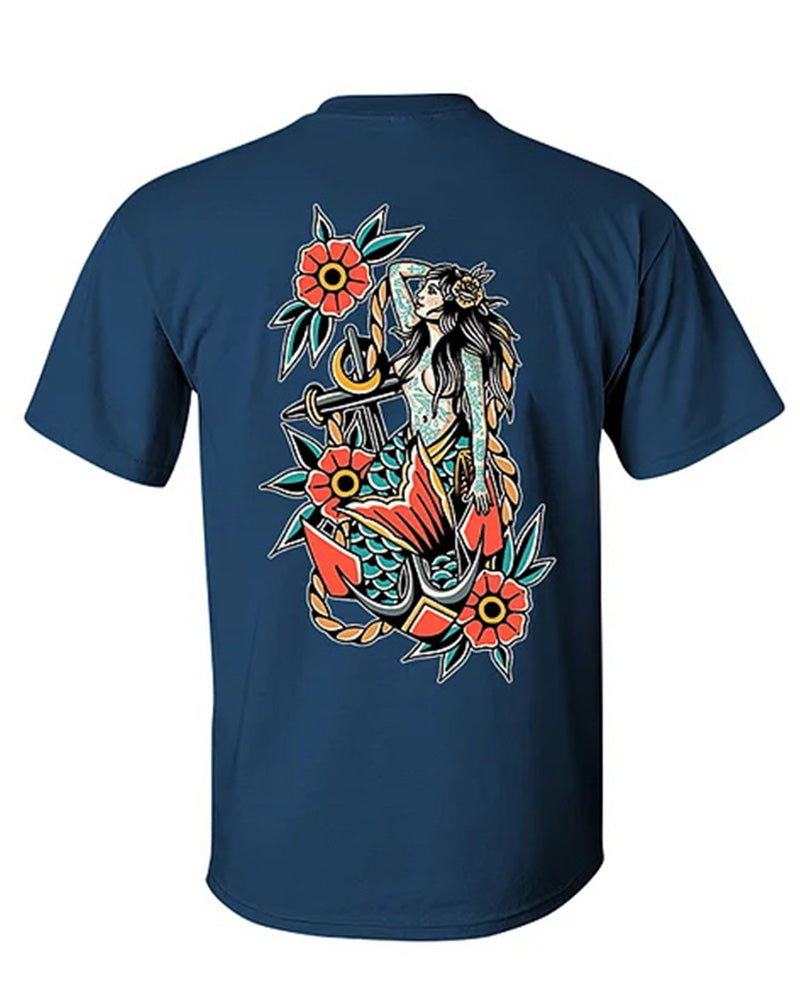 Big & Tall Graphic Streetwear T-Shirt for big men view 4