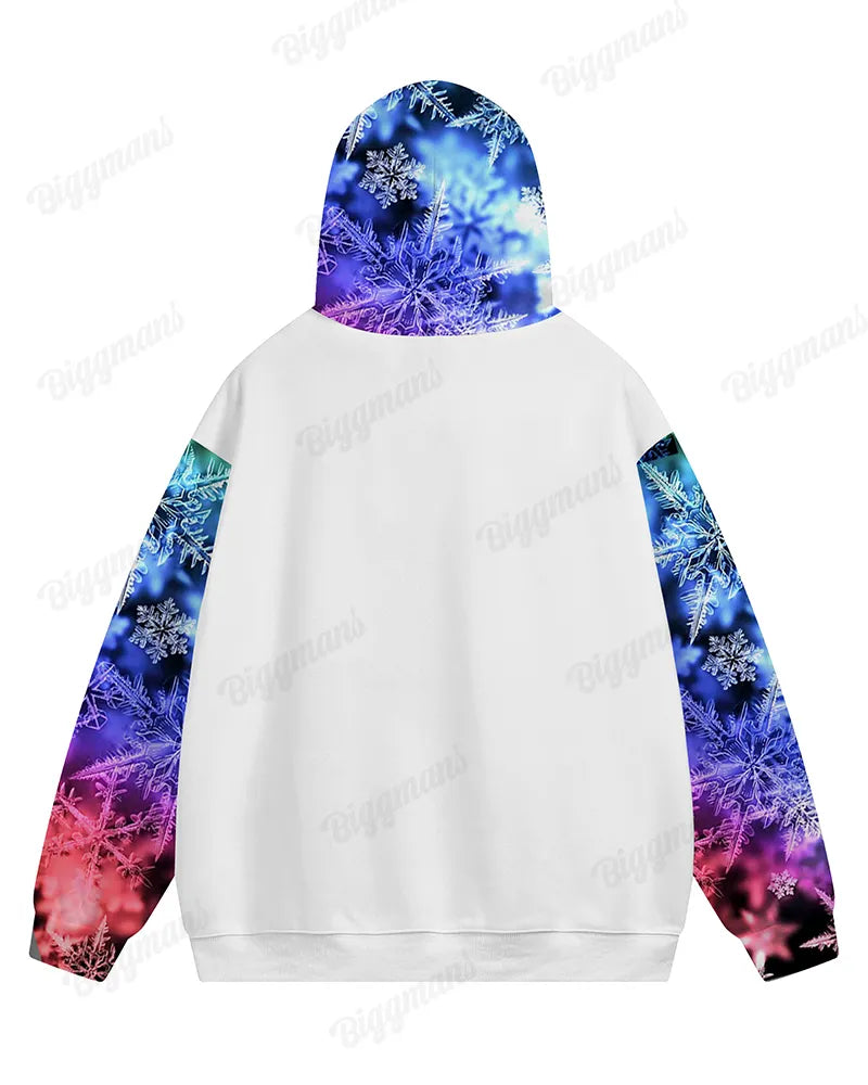 Big & Tall Hoodie Sweatpants Set for big men view 4