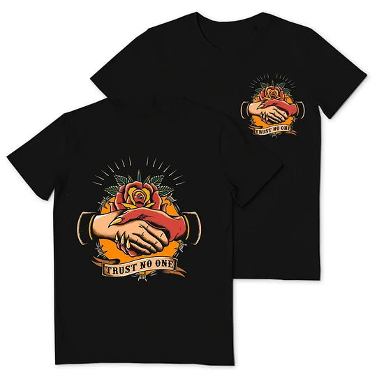 Big & Tall Graphic Streetwear T-Shirt for big men view 4