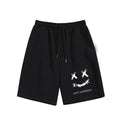 Big & Tall Smiley Streetwear Athletic Shorts for big men