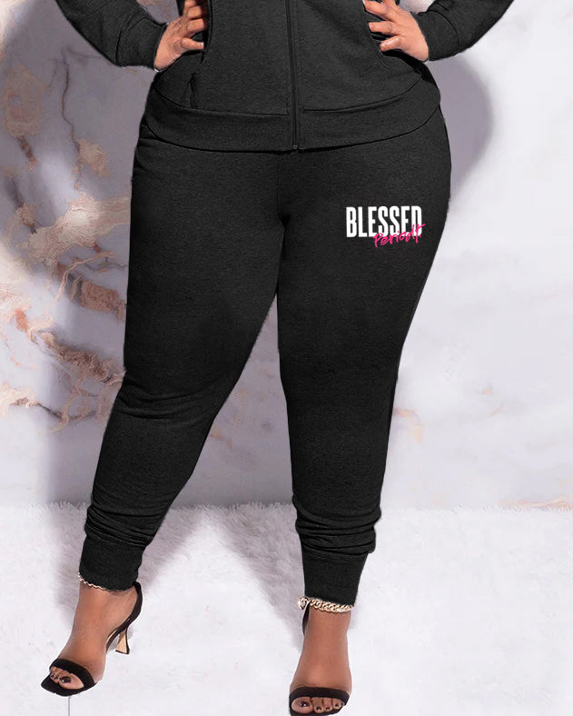 Big & Tall Hoodie Sweatpants Set for big men view 3