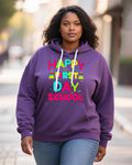 Big & Tall Purple Streetwear Hoodie for big men view 1