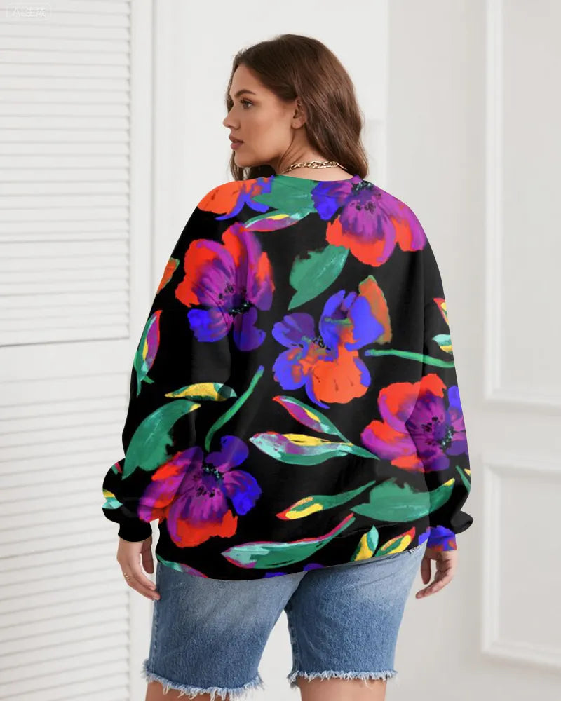Big & Tall Graphic Floral Men's Clothing for big men view 6