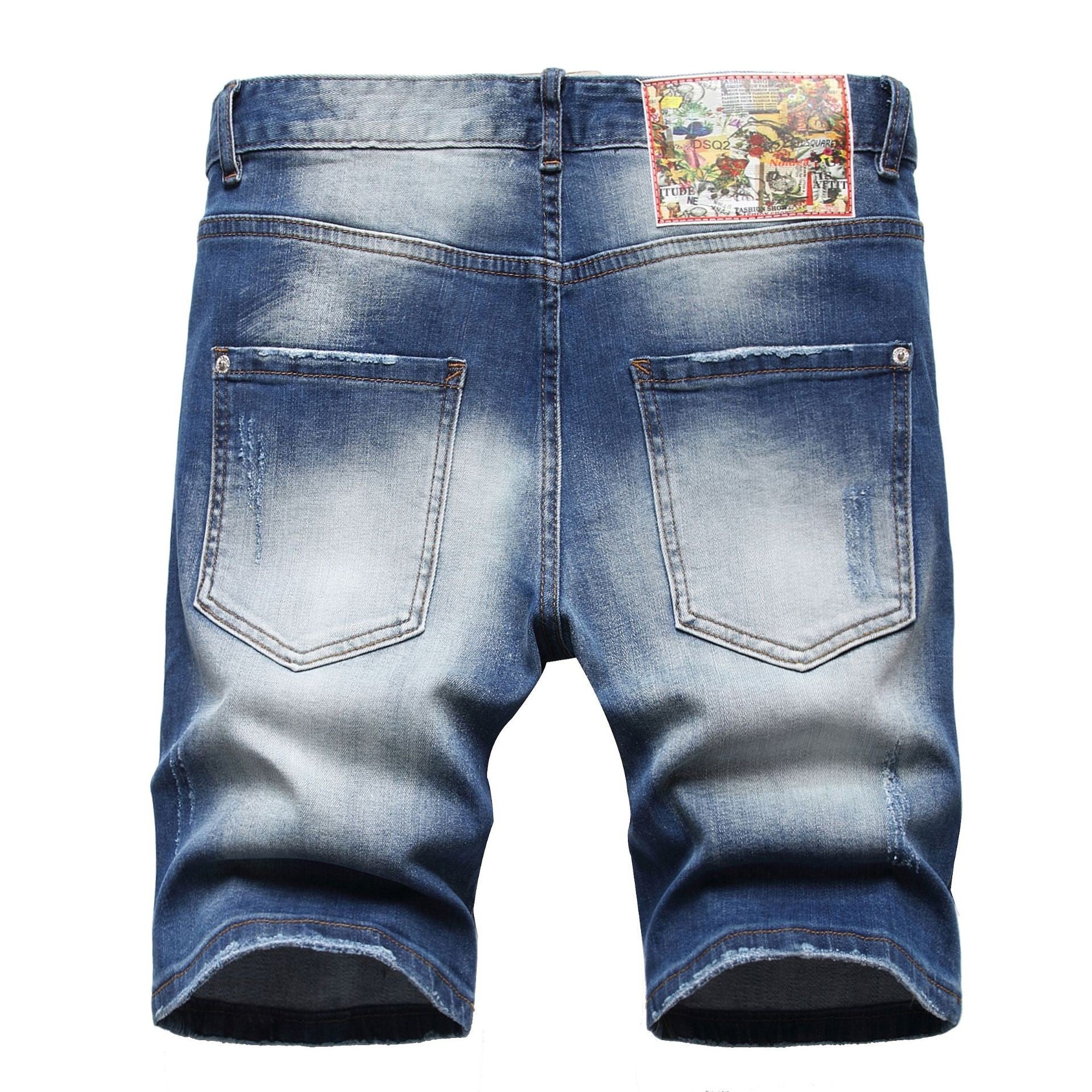 Big & Tall Denim Graffiti Streetwear Jeans for big men view 3