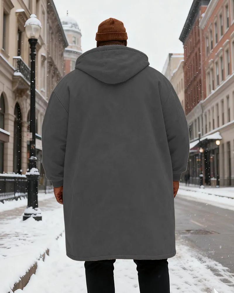 Big & Tall Solid Color Hoodie for big men view 16