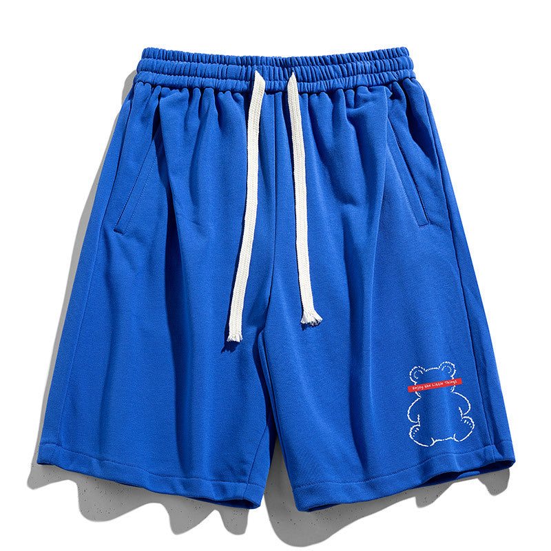 Big & Tall Graphic Streetwear Athletic Shorts for big men view 3
