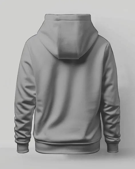 Big & Tall Solid Color Streetwear Hoodie for big men view 25