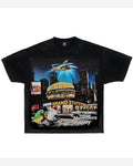 Big & Tall Streetwear Skull T-Shirt for big men