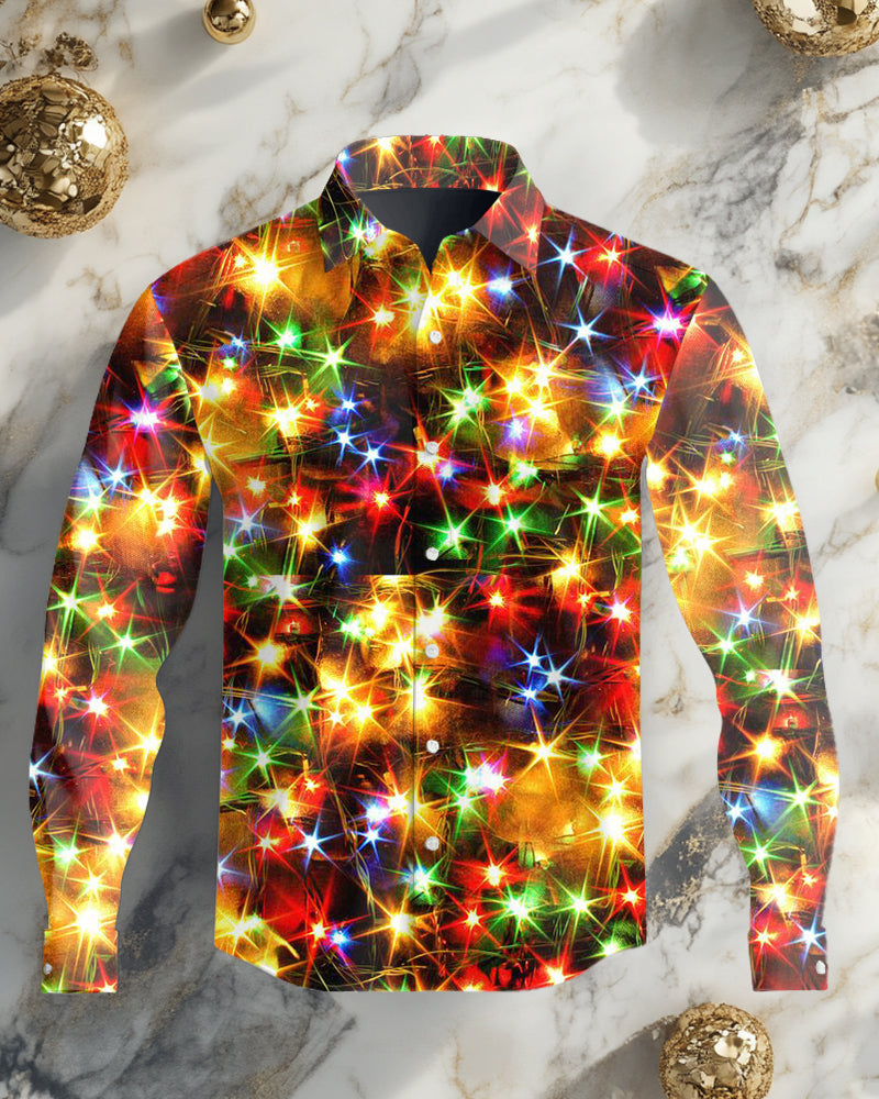 Big & Tall Graphic Long Sleeve Shirt for big men view 2